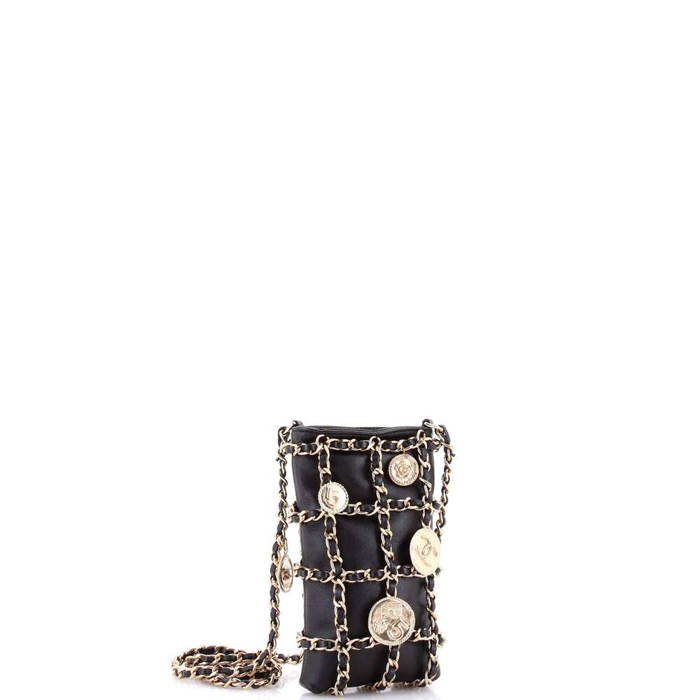 Chanel Tech Me Out Medallion Clutch #253341C24B - Picture 2 of 6
